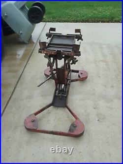 Vintage Heavy Duty Hydraulic Transmission Jack, Used, Works, Pick Up Only