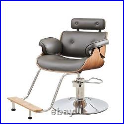 Vintage Hydraulic Slaon Chair Heavy Duty 23.6 Wider Salon Height Adjustable