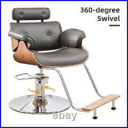 Vintage Hydraulic Slaon Chair Heavy Duty 23.6 Wider Salon Height Adjustable