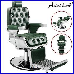 Vintage Styel Heavy Duty Barber Chair Hydraulic Recline Salon Beauty Equipment