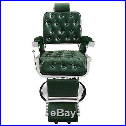 Vintage Styel Heavy Duty Barber Chair Hydraulic Recline Salon Beauty Equipment