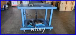 Wesco LT-20-3248 Heavy Duty Hydraulic Lift Table 2000 lbs Capacity