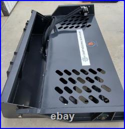 Wolverine Rock Rake Power Rake Heavy Duty Hydraulic Skid Steer Attachment Wolverine Rock Rake Power Rake Heavy Duty Hydraulic Skid Steer Attachment