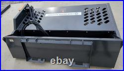 Wolverine Rock Rake Power Rake Heavy Duty Hydraulic Skid Steer Attachment