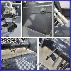 Wolverine Rock Rake Power Rake Heavy Duty Hydraulic Skid Steer Attachment Wolverine Rock Rake Power Rake Heavy Duty Hydraulic Skid Steer Attachment