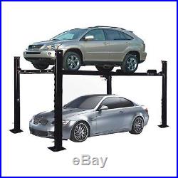 XK PP-8S 8000 LB 4-Post Heavy Duty Portable Storage Car Lift Auto Hoist-Movable