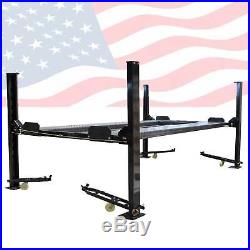 XK PP-8S 8000 LB 4-Post Heavy Duty Portable Storage Car Lift Auto Hoist-Movable