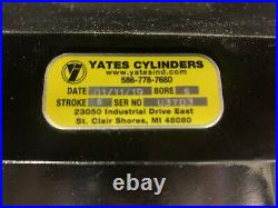 Yates Cylinders Heavy Duty Hydraulic Cylinder 6 Stroke 6 Bore 800 PSI