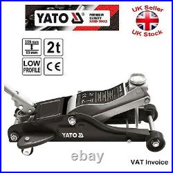 Yato Heavy Duty HYDRAULIC Floor TROLLEY JACK 2T Tonne Lift 89-359mm YT-1720