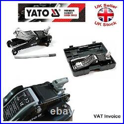 Yato Heavy Duty HYDRAULIC Floor TROLLEY JACK 2T Tonne Lift 89-359mm YT-1720