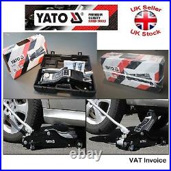 Yato Heavy Duty HYDRAULIC Floor TROLLEY JACK 2T Tonne Lift 89-359mm YT-1720