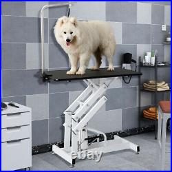 Z-Lift Pet Grooming Table Hydraulic Dog Pet Table Adjustable Heavy WithArm&Noose